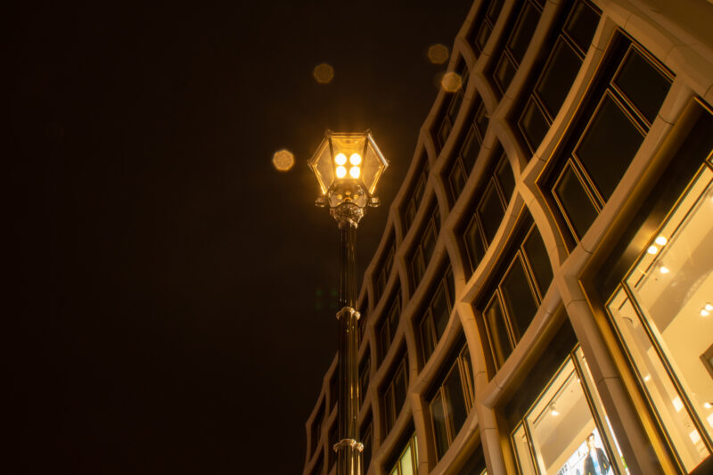 At night in Berlin